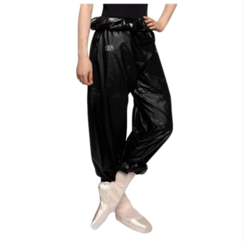 NWT Russian Pointe Trash Bag Pant Black S/M